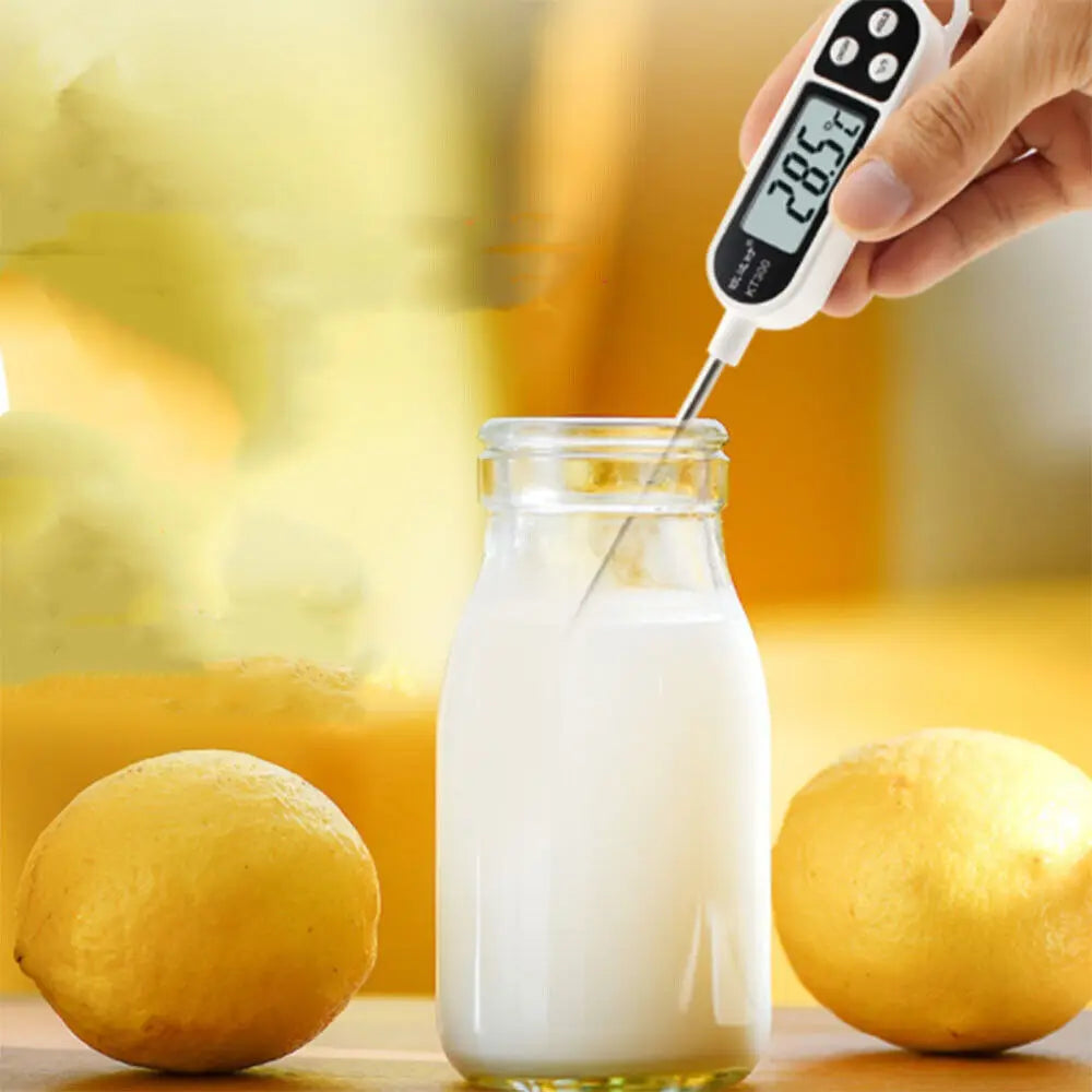 Kitchen Digital Thermometer Meat Milk Cooking  Food Candy Thermometer  Oil Deep Fry BBQ Grill Smoker Thermometer