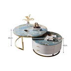 Design Nordic Coffee Tables Modern Storage Luxury Simple Aesthetic Coffee Tables Unique Marble Mesa Centro Living Room Furniture