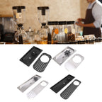 304 Stainless Steel Pitcher Rinser Cup Washer Glass Cleaning Rinser High Pressure Washing With Drain Drip Tray Hose for Bar