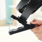 10000mAh 8 Inch Rechargeable Battery Operated Clip on Fan, Air Circula
