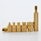 Brass Heating Soldering Iron Tip Tool Insert Nut for Plastic 3d Printing Holt Melt Nut Implant Connector M2 M2.5 M3 M4 M5 M6 M8
