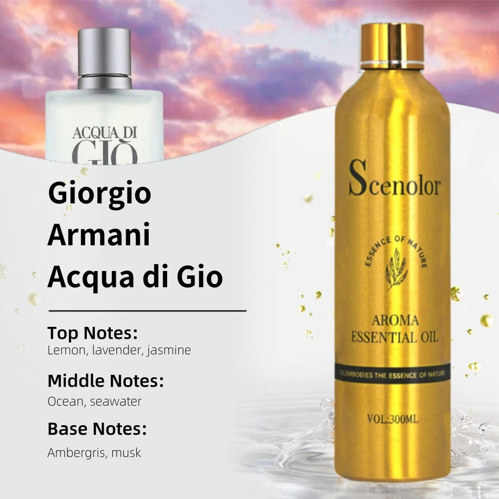 300ml French Oud Fragrance Oil - Long-Lasting Hotel & Home Perfume