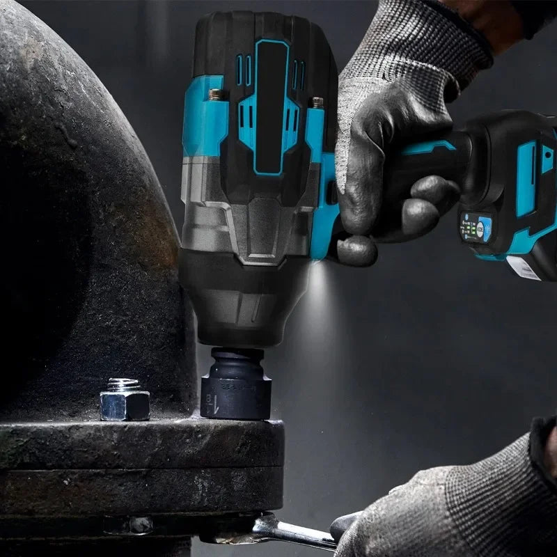 3100N.M High Torque Brushless Electric Impact Wrench 3/4 Inch Cordless Electric Wrench Power Tools for Makita 18V Battery