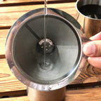 Cone Coffee Filter Screen 304 Stainless Steel Double-layer Espresso Tea Strainer Reusable Coffeeware Kitchen Gadgets