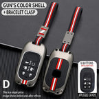 for Honda CR-V Civic Accord HR-V CR-V CRV HRV Fit City Odyssey XRV Hrv Metal Car Key Cover Fob Case Shell 2023 2024