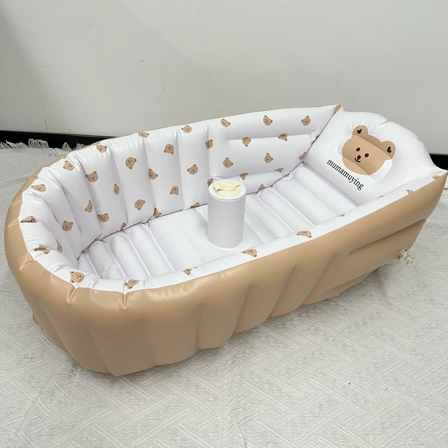 Foldable Baby Inflatable Learning Seat & Bath Basin