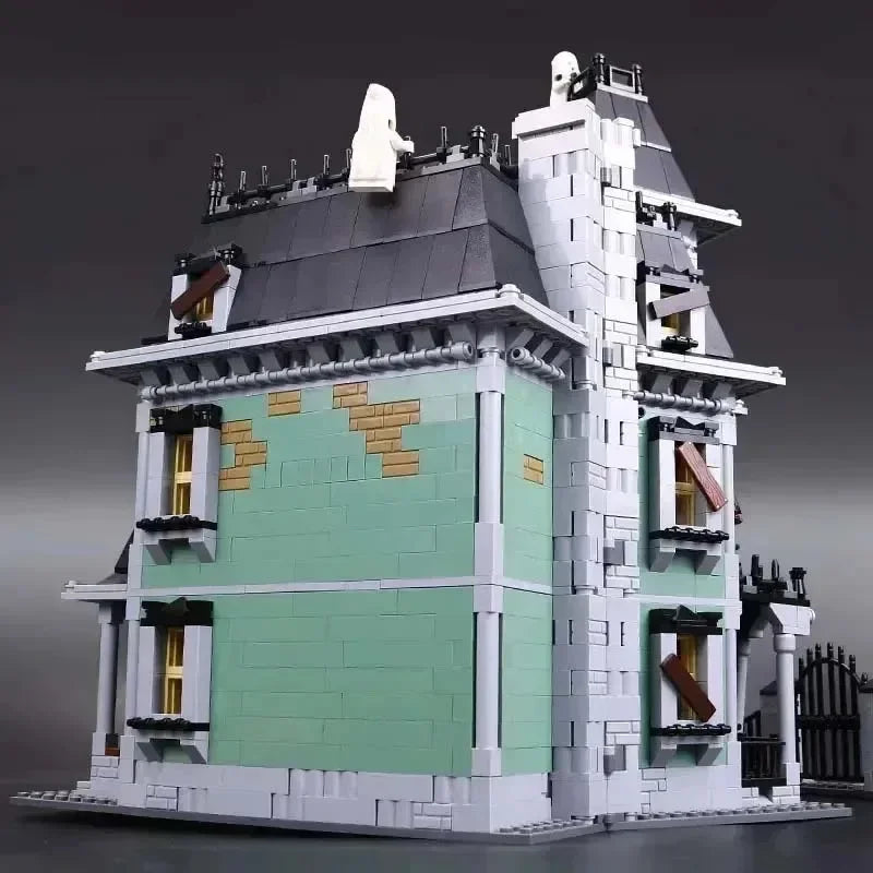 IN stock Monster Fighter Movie Series Ghost House DIY10228 Birthday Christmas Gift for Children