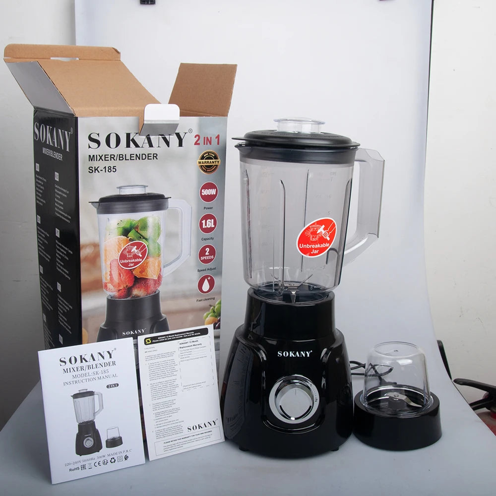 Houselin Professional Countertop Blender Coffee Grinder Combo