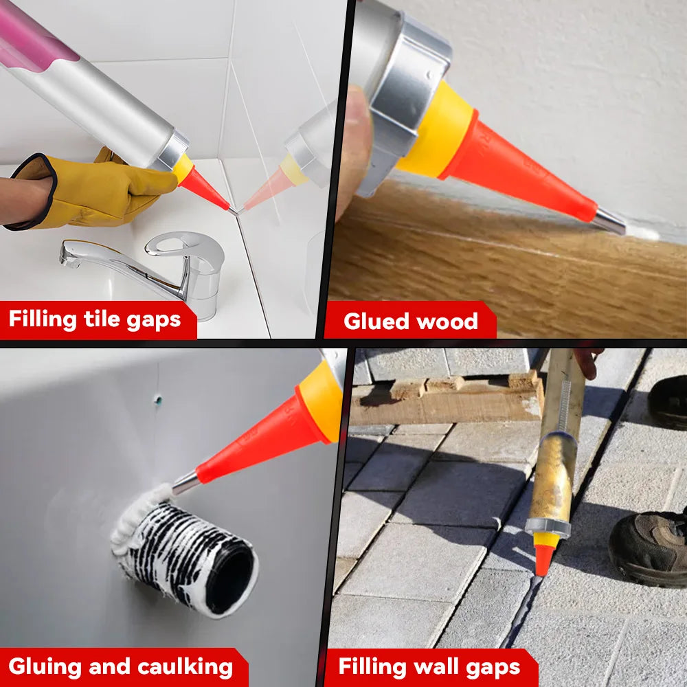 6 Speeds Electric Glue Gun Cordless Multi-function Electric Sewing Glue Glass Caulking Adhesive Gun Tool For 21V 18v Battery