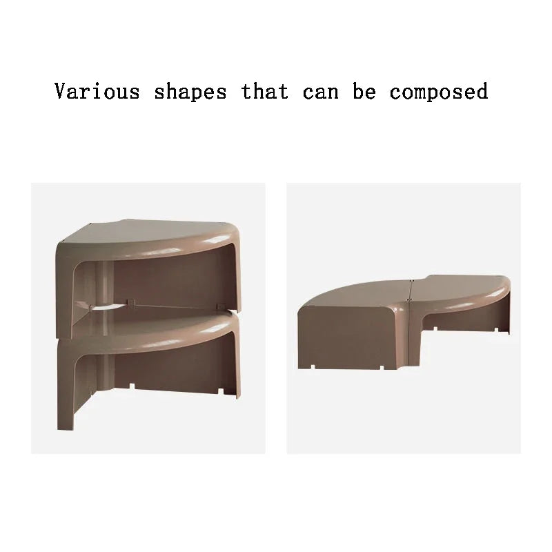 Nordic Living Room Coffee Table Creative Combination Splicing Round Coffee Table Multi-functional Home Living Room Furniture
