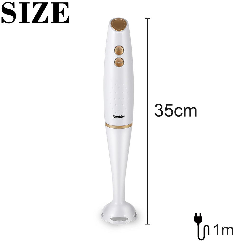 "Sonifer Hand Blender SF-8103 .2 speeds .Fashionable appearance .High-power motor .Efficient, fast and convenient
