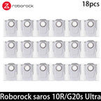 Roborock Saros 10R/G20S Ultra  Accessories Brush Hepa Filter Mop Cloth Dust Bag Spare Parts