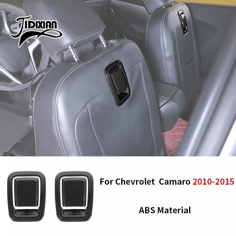 JIDIXIAN fit for Chevrolet Camaro 2010 2011 2012 2013 2014 2015 Car Interior Exterior Decoration Cover Carbon Fiber Accessories