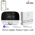 8 Hub Central Heating Controller for Water Heating System 8 Sub-Chamber Concentrator for Gas Boiler Wireless Thermostat Actuator