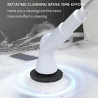 Xiaomi MIJIA 2000mAh 6-in-1 Electric Cleaning BrushWireless Intelligence Rotary Clean Brush Shower Clean Brush Kitchen Bathroom
