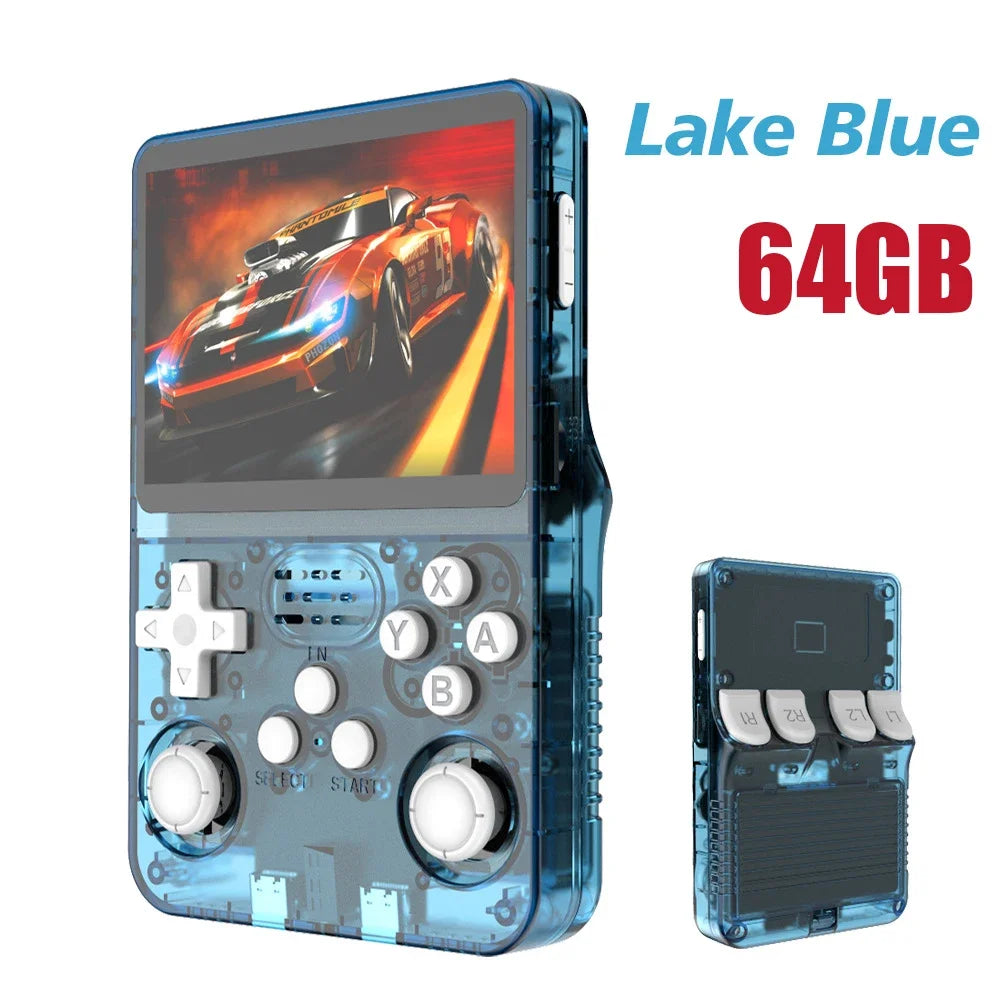 BOYHOM R36S Retro Handheld Game Console - Linux System, 3.5" IPS, 64GB/128GB/256GB | AlluCanFind