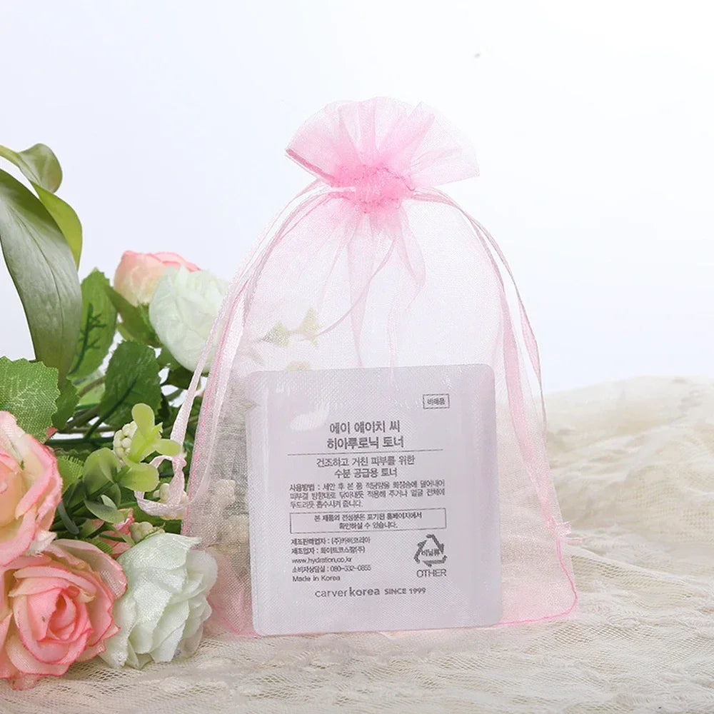 50/100pcs Grapes Fruit Grow Bags Netting Mesh For Strawberry Vegetable Plant Protection Gift Organza Bags Anti-Bird Garden Tools