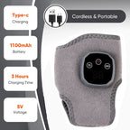 Electric Foot Massager Vibration Relaxation Ankle Massager Warm Hot Compress Ankle Brace Joint Sprain Support Ankle Protection