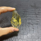 Natural Topaz Crystal Rough Raw Stone Rock Specimen Brazil