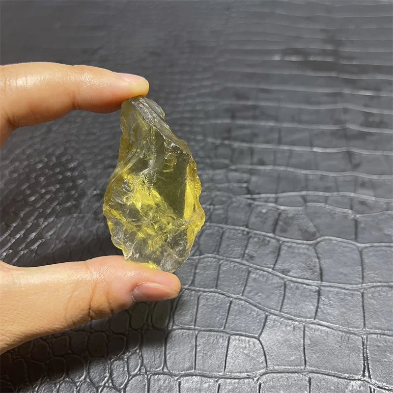 Natural Topaz Crystal Rough Raw Stone Rock Specimen Brazil