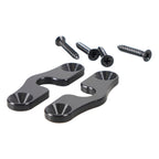 Sun Visor Repair Kit Metal Sun Visor Clip Fix Replacement Heavy Duty Visor Mounting Clips for Wrangler JK JL JT Gladiator 2018+