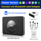 CarlinKit T2C CarPlay Android Auto Wireless Adapter for Tesla Model 3 Model Y Model S Model X Cybertruck Voice Control Waze Tmap