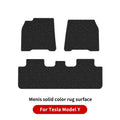 YZ For Tesla Model Y Model 3 Foot Cushion Blanket Surface