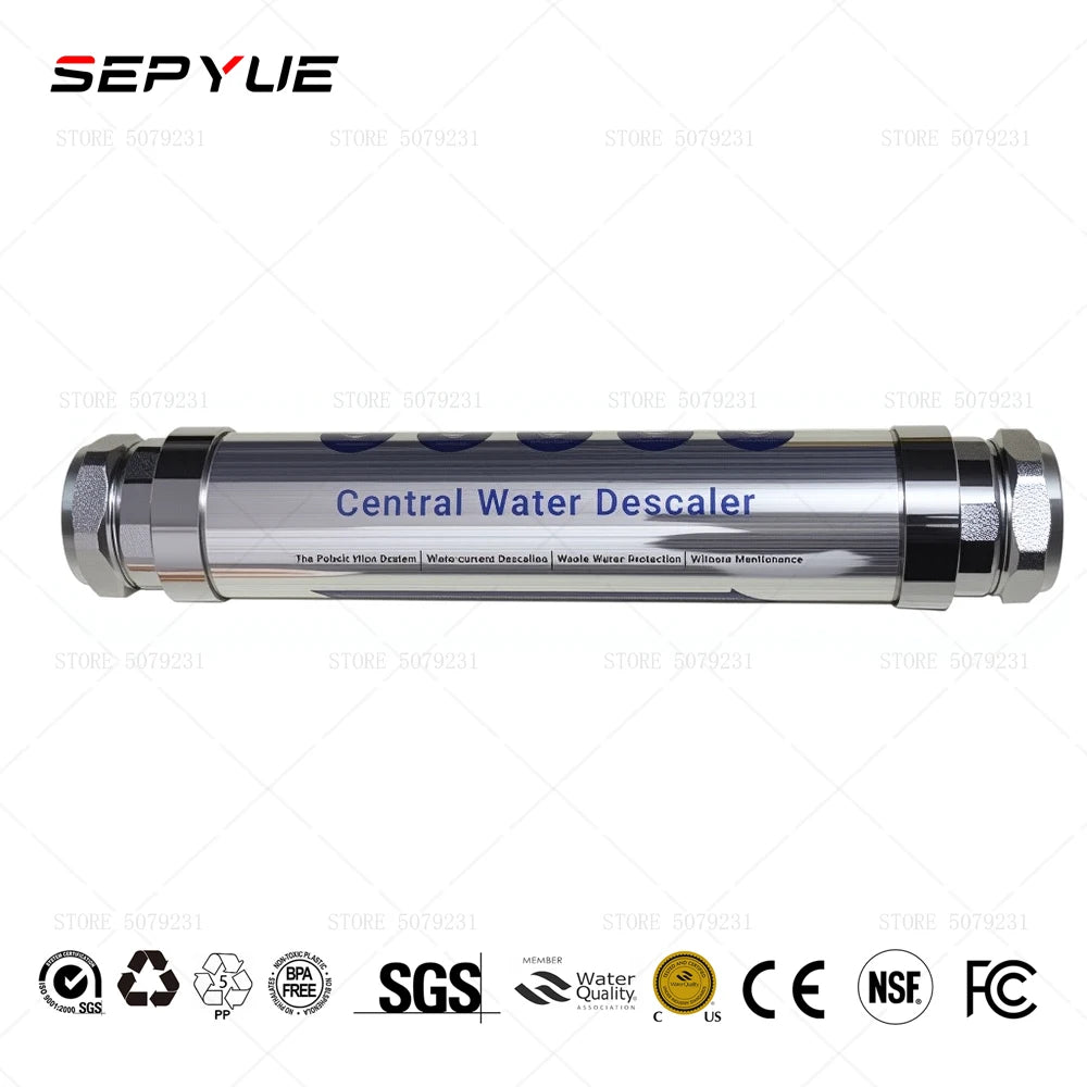 LPS Whole House Scale Inhibition Inline Water Softener System Descaler