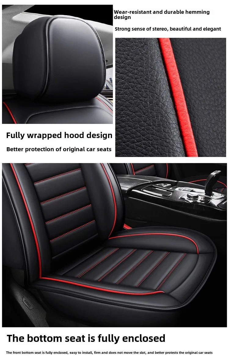 Full Coverage Car Seat Cover for Peugeot 207 207CC 207 SW 206 206CC 206 SW 208 307 308 2008 3008 Car Accessories