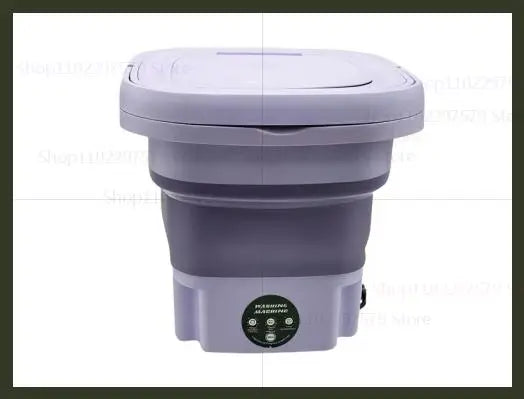 8L Portable Foldable Mini Washing Machine for Socks Underwear Adjustab