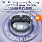 Xiaomi M91 Open Ear Clip Earbuds Earphone With Mic For Android iOS  ENC Bluetooth5.4 Headphone Noise Cancelling