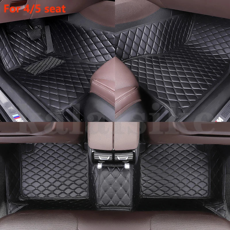 Custom Car Floor Mat for Chevrolet silverado All model silverado 1500 2500 High Country tauto accessories styling interior parts