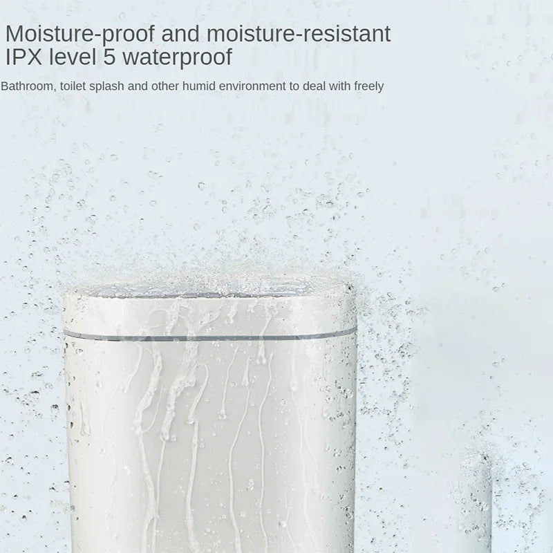 7L Trash Can Smart Sensor Automatic Household Electronic Kitchen Trash Bin Toilet Waterproof Narrow Seam Sensor Bin Trash Can