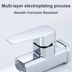 Black/Silver 360° Rotation Copper Alloy Kitchen Sink Hot Cold Taps Kitchen Faucet Deck Mounted Mixer Tap