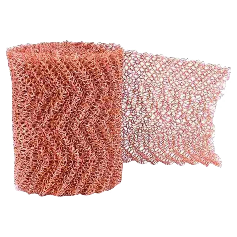Copper Mesh Slug Repeller Rustproof Slug Repellent Copper Net Long Lasting Copper Wire Mesh for Garden Plant Protection