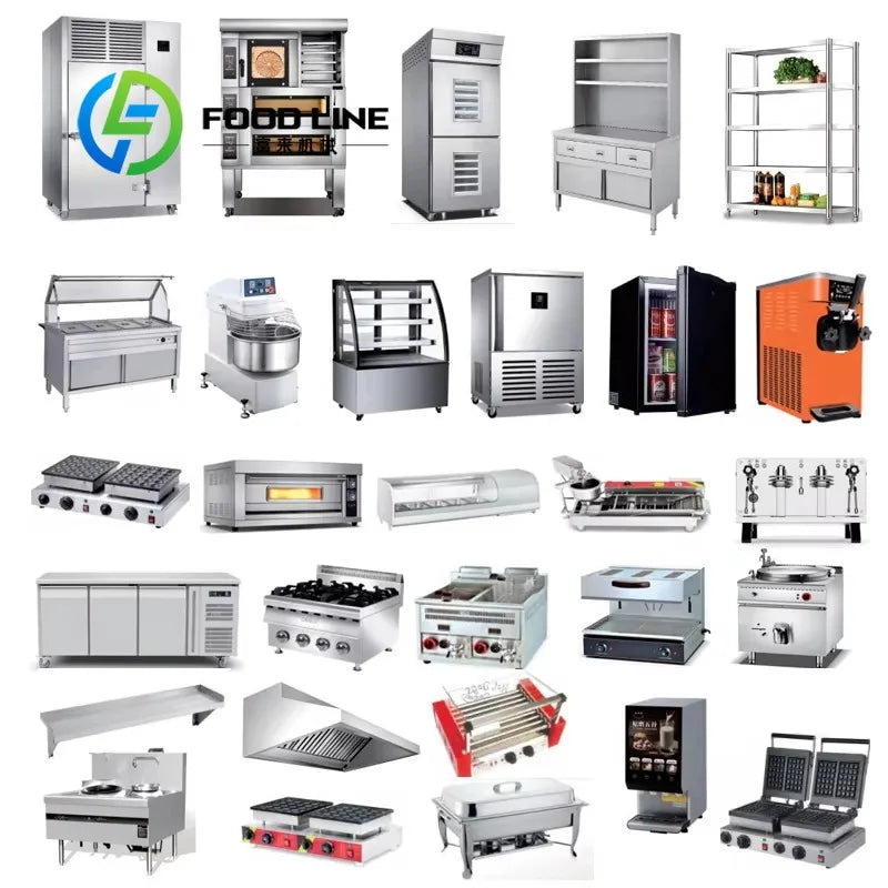Customized Baking Equipment Kitchen Equipment Display Furniture for Shops and Bakeries