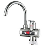 3000W Electric Kitchen Water Heater Faucet Tap Instant Hot Water Cold Heating Faucet Tankless Water with LED Digital Display