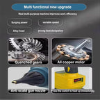 Electric Hot Melt Glue Gun Cordless Electric GlueGun Glue Stick Hot Melt Welding Air Gun fit Makita/Dewalt/Milwaukee 18V Battery