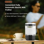 New mini Convenient Electric Milk Frother Self Milk Pulling Frother Cappuccino Stirrer Latte Coffee Hot & Cold Froth Maker