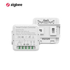 Tuya Smart WiFI/Zigbee RF Curtain Switch Module For Roller Blind Shutter Electric Motor Timing Voice Work With Alexa Google Home