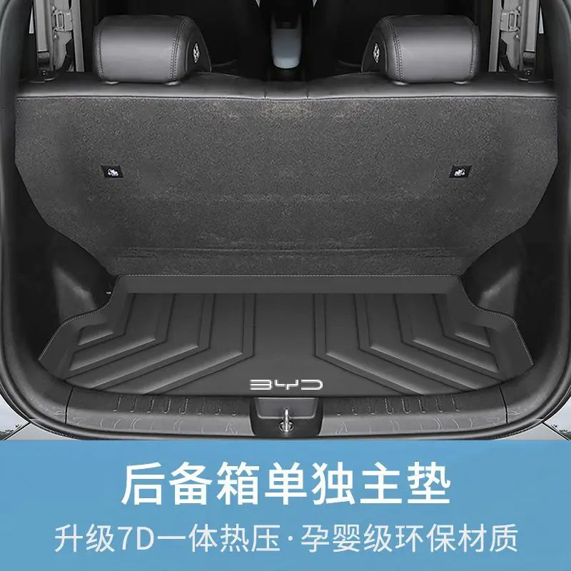 New Style Custom Cargo Liner for BYD Dolphin Mini 2025 Interior Accessories Waterproof Haiou Trunk Protection Anti-dirt Mat
