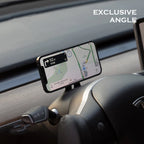 For Tesla Model 3 2019-2022 Model Y Steering Wheel Magnetic Phone Holder Auto Phone Mount Stand For Apple  Huawei Smart Phone