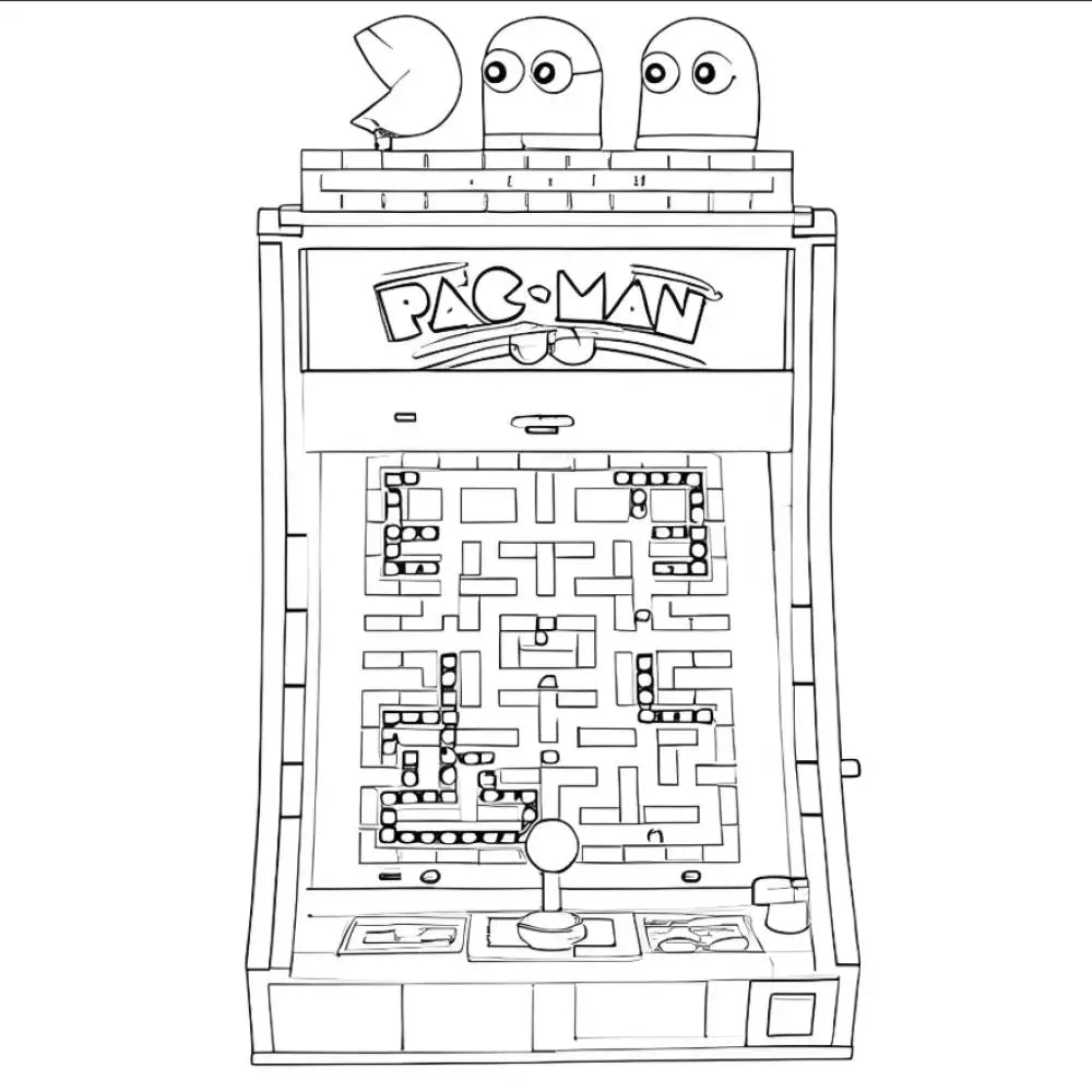 Creative Arcade Gaming Console Building Set - Holiday Party Gift