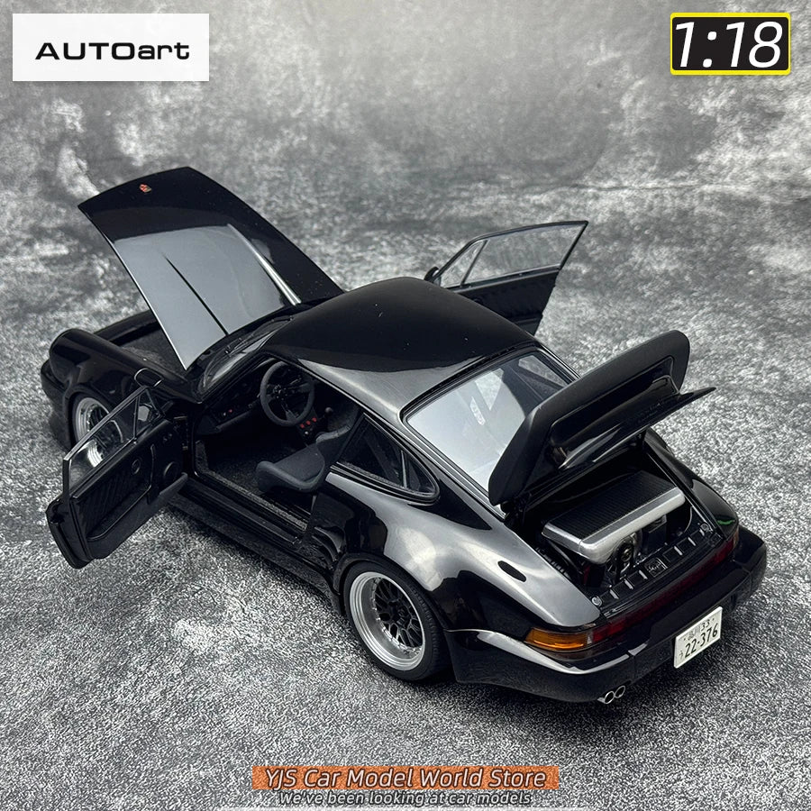 AUTOART 1/18 scale Porsche 911 (930) Turbo Sports car model Static display Collection