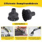 A66T 10-Piece Accessory Set for Karcher Steam Cleaners SC1, SC2, SC3, SC4, SC5 - Includes Nozzles, Brushes, and Cloths