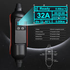 Khons Type2 EV Charger 22kw 32A Three-Phase Portable EV Charger EVSE Wallbox With Australian Industrial Plug For BYD Tesla Cars