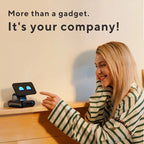 Space Black – AI Desktop Companion with ChatGPT Voice Interaction, Memory, Personality, Gesture & Face Recognition, E
