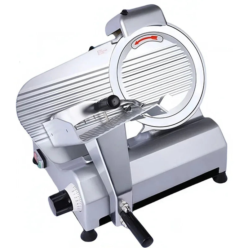 Commercial Slicer Premium Chromium Plated Steel Blade Meat  Food Slicer 10 Inch Half  Meat Slicer Slicing Beef/Lamb Rolls
