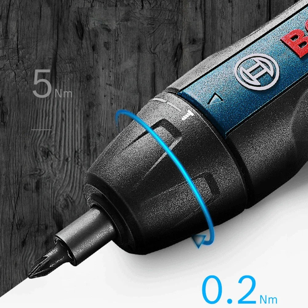 BOSCH GO2 Cordless Compact Smart Screwdriver Mini Press Type Screwdriver Rechargeable Set 3.6V Multifunctional Hand Drill