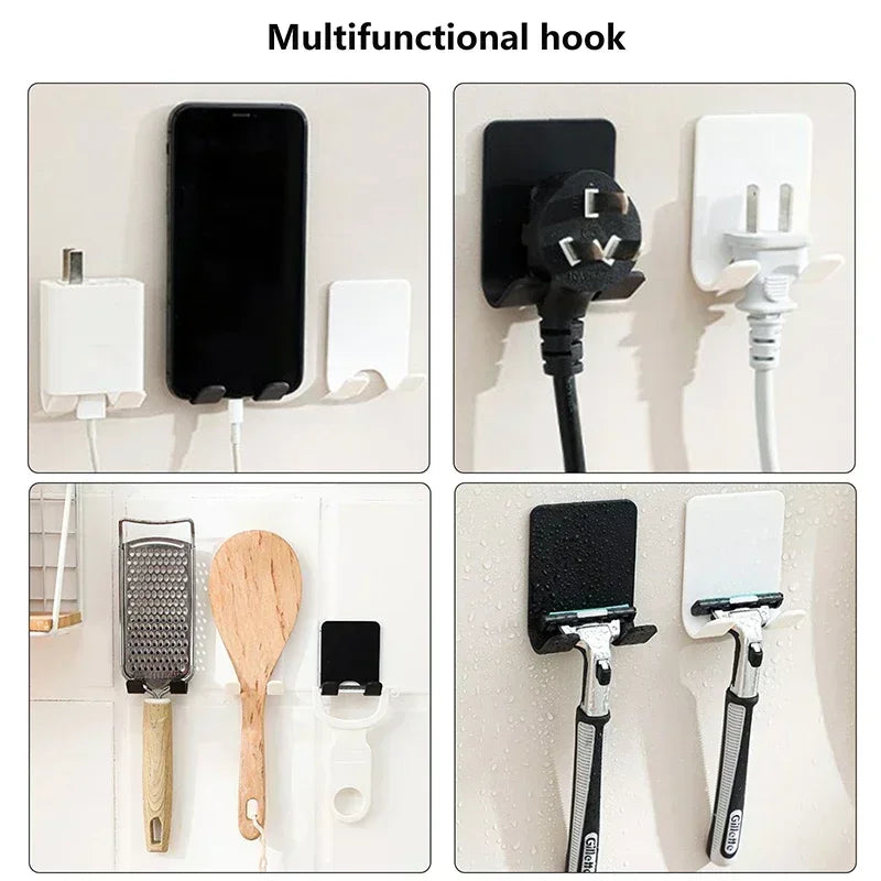 Shaving Razor Holder multi-function Men Shaving Shaver Storage Hook Wall Shelf Razor Rack Bathroom Kitchen Accessories Hooks